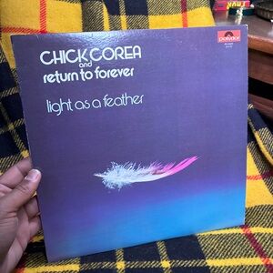 Vintage Chick Corea and Return To Forever 1973 Light As A Feather Vinyl PD-5525